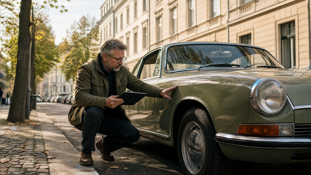 Professionelle Kfz-Begutachtung und Fahrzeugprüfung für Oldtimer Gutachten Berlin | Wert und Zustand klassischer Fahrzeuge.
